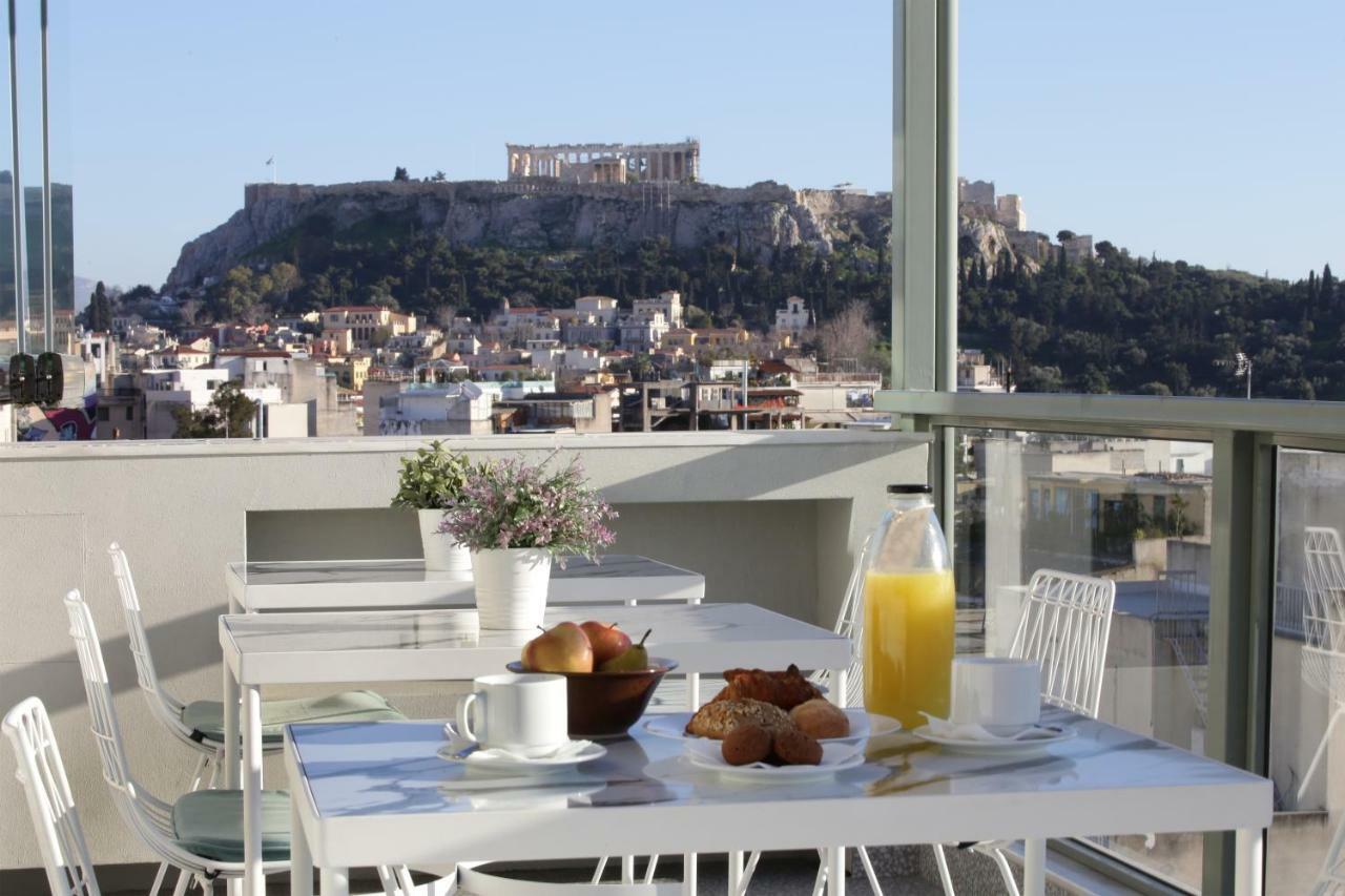 Evripides Hotel Athén Kültér fotó